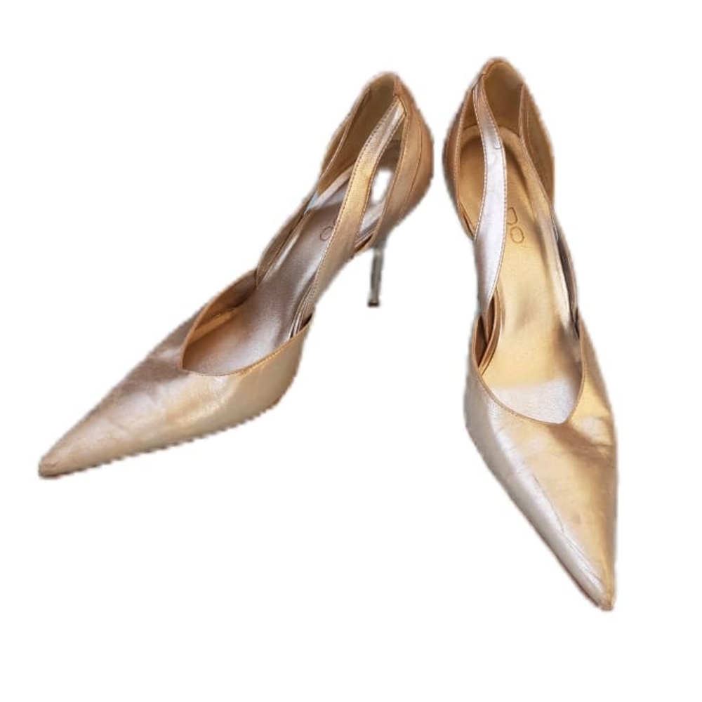 Aldo Shimmering Gold Heels